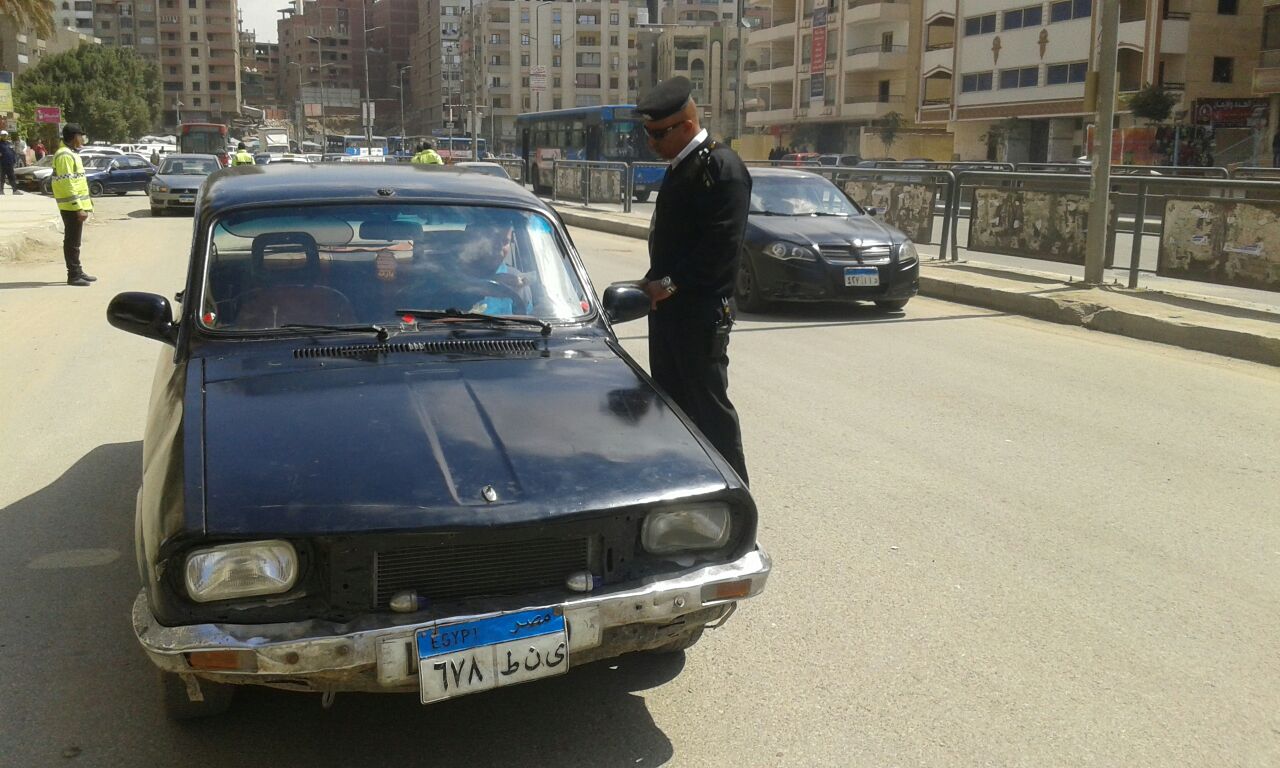 مدير امن القاهرة يتفقد الخدمات المرورية  (5)
