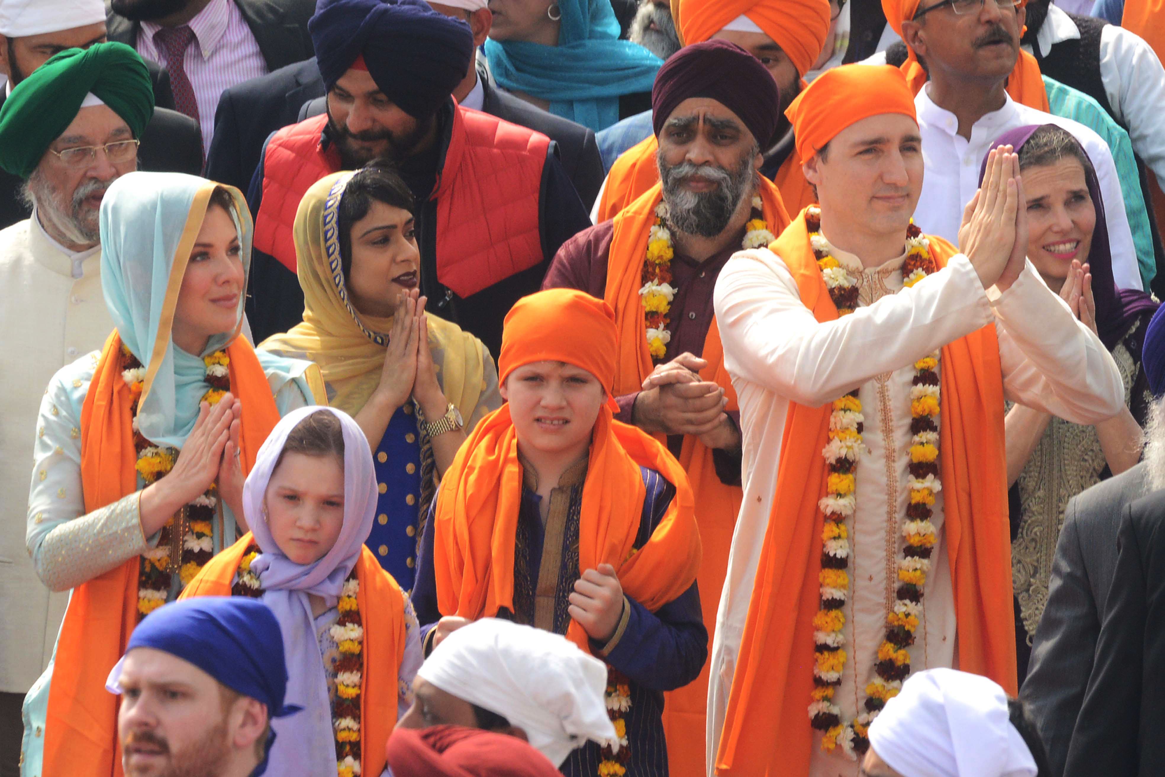 رئيس وزراء كندا فى هند
