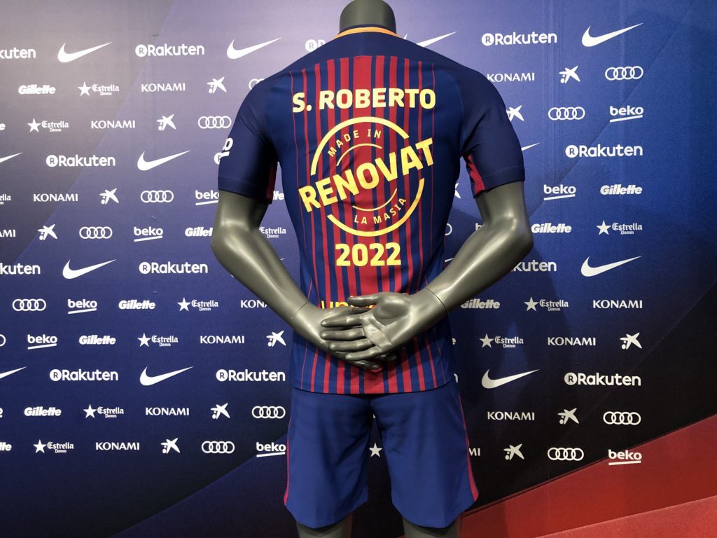 قميص سيرجي روبيرتو حتى يونيو 2022