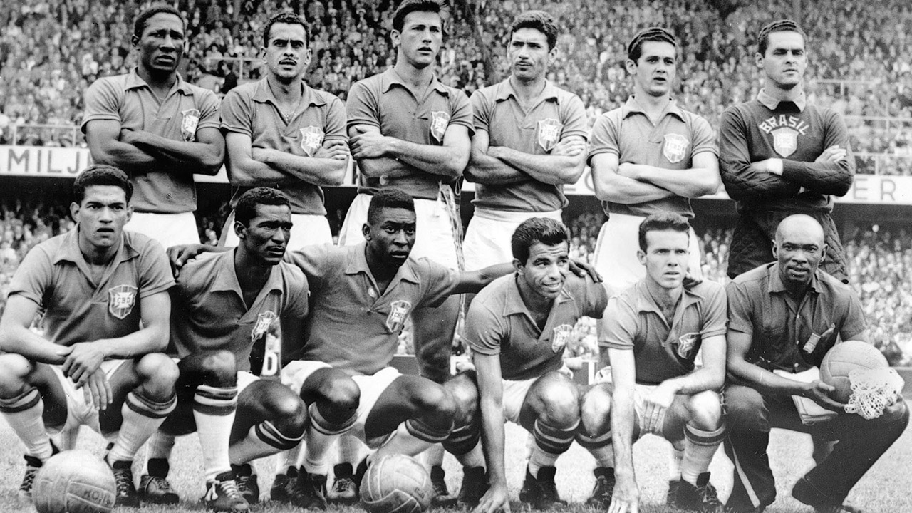 منتخب البرازيل الفائز بمونديال 1958