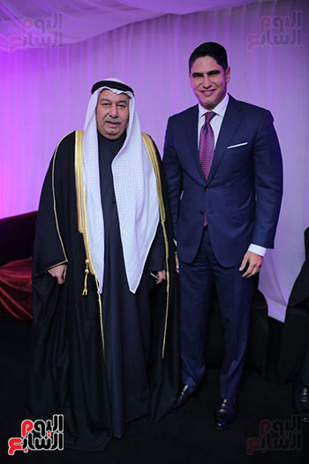 سفير الكويت محمد صالح الذويخ ورجل الاعمال أحمد أبو هشيمة