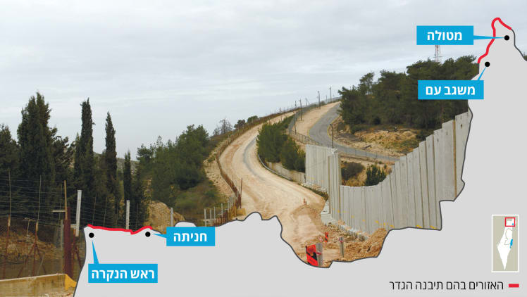 الحدود البرية بين لبنان وإسرائيل