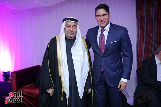 سفير الكويت محمد صالح الذويخ ورجل الاعمال أحمد أبو هشيمة