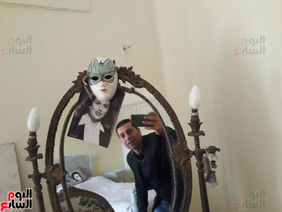 الزميل جمال عبد الناصر صاحب الانفراد بالصور من داخل غرفة نوم الفنانة ليلي مراد