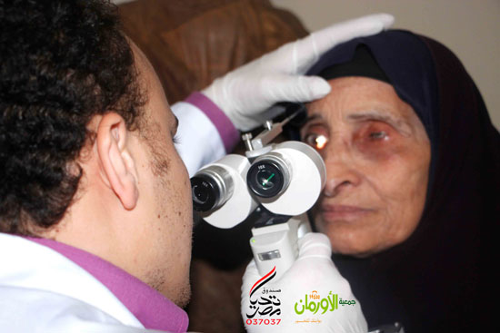 قوافل تحيا مصر والأورمان لعلاج أمراض العيون بالغربية (3)