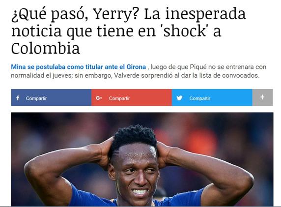 وسائل الإعلام الكولومبية تهاجم فالفيردى مدرب برشلونة