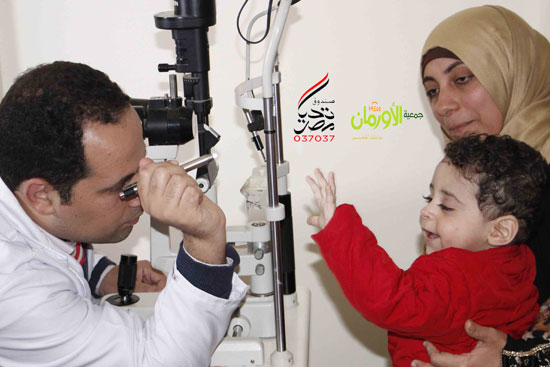 قوافل تحيا مصر والأورمان لعلاج أمراض العيون بالغربية (5)