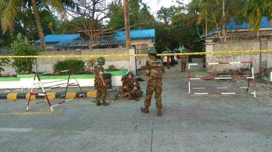 القوات البورمية تبطل مفعول قنبلة فى ولاية راخين