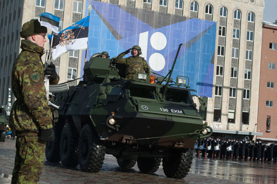  دبابة جيش استونيا 