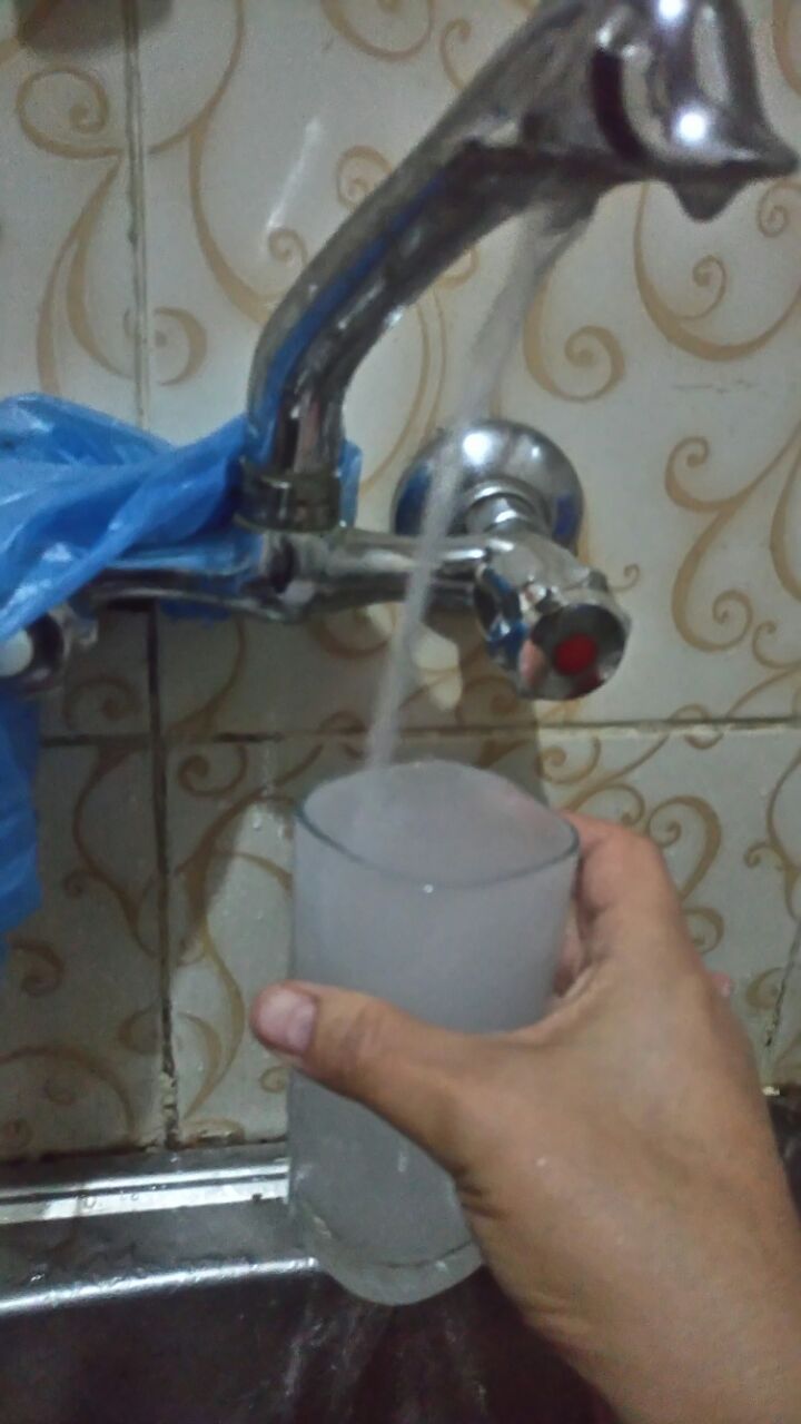 عكارة مياه الشرب بمركز الفشن