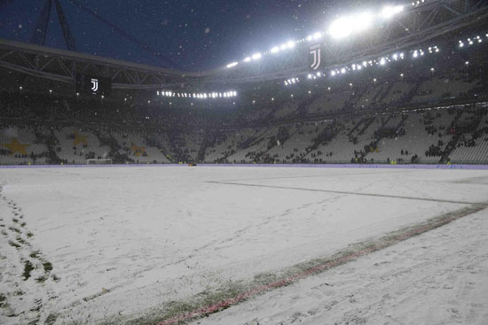 تأجيل مباراة يوفنتوس وأتالانتا بسبب الثلوج  (36)