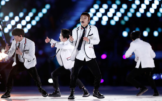   ختام مبهر للأولمبياد الشتوية بكوريا الجنوبية (3)