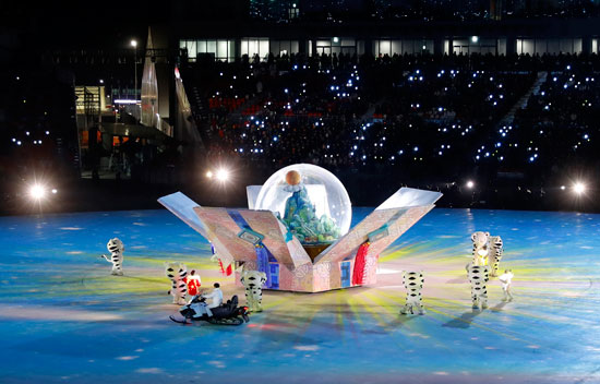  ختام مبهر للأولمبياد الشتوية بكوريا الجنوبية (6)