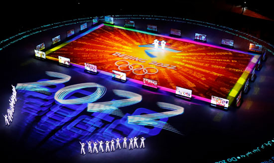   ختام مبهر للأولمبياد الشتوية بكوريا الجنوبية (27)