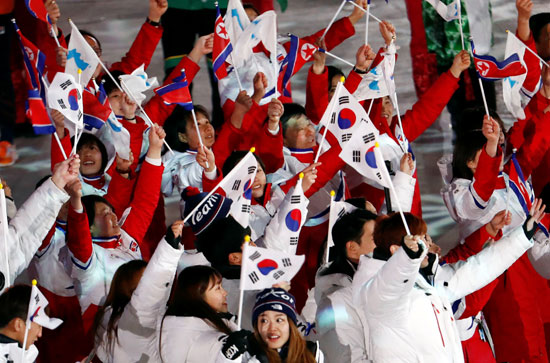   ختام مبهر للأولمبياد الشتوية بكوريا الجنوبية (19)