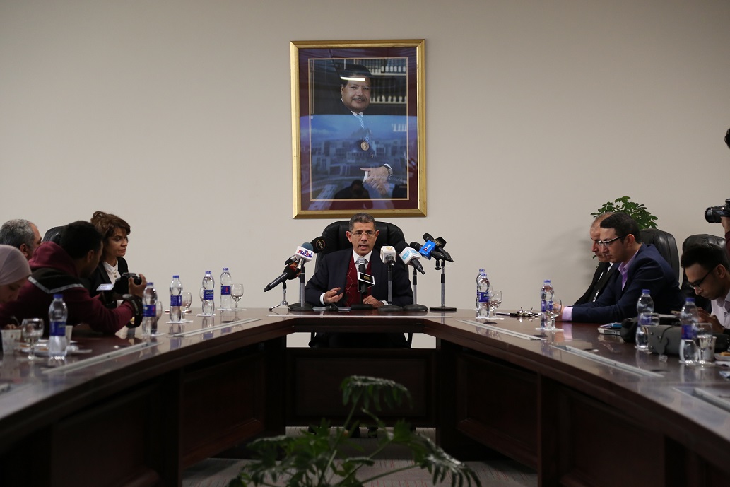 جانب من مؤتمر مدينة زويل