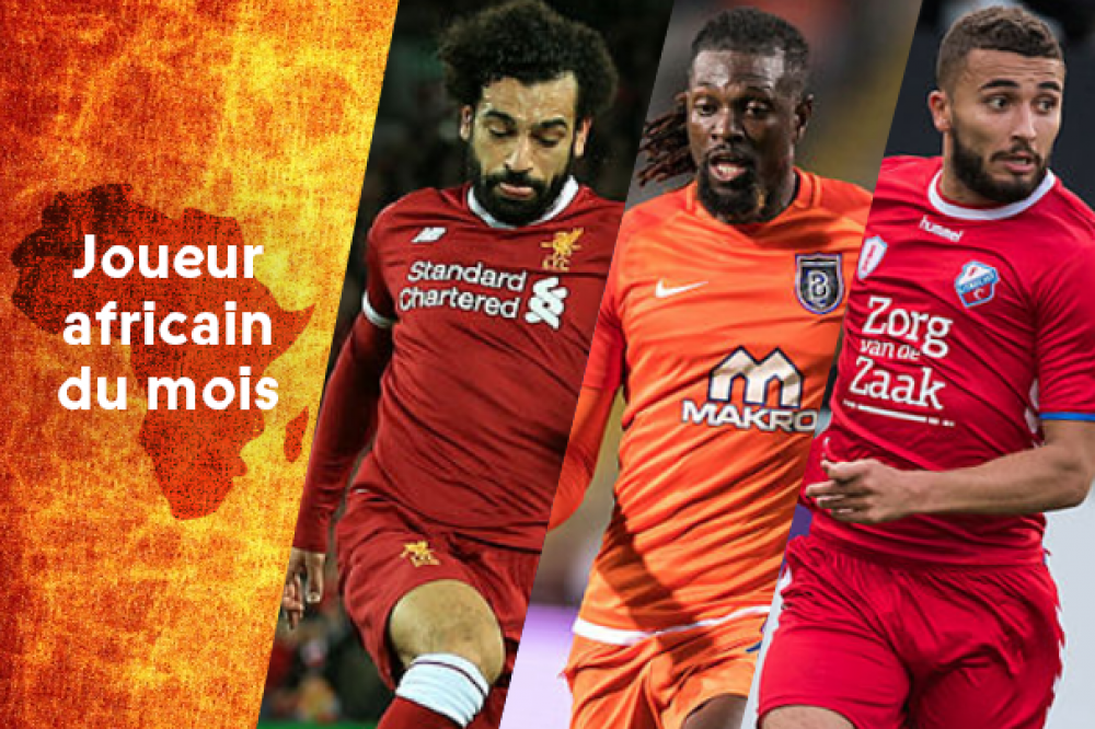الثلاثة المرشحين لأفضل لاعب أفريقى فى فبراير