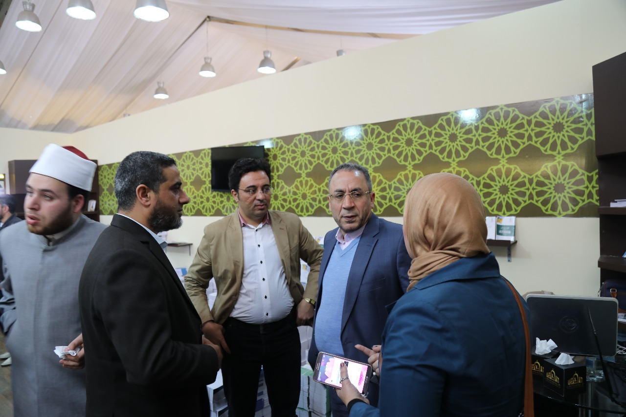 محيي الدين عفيفي الأمين العام لمجمع البحوث الإسلامية فى معرض الكتاب (4)