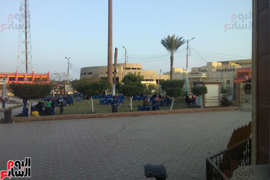 حديقة صنعاء المجاورة لمبنى المتحف