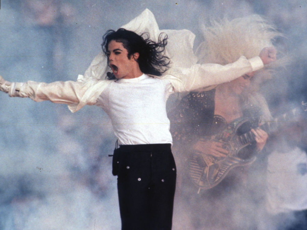 مايكل جاكسون عام 1993