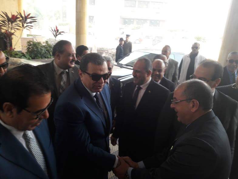 وصول وزير القوى العاملة لديوان عام محافظة الدقهلية  (5)