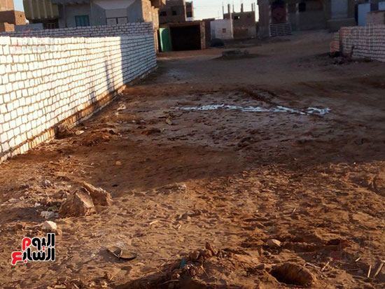    الحشائش والتراكمات الملوثة