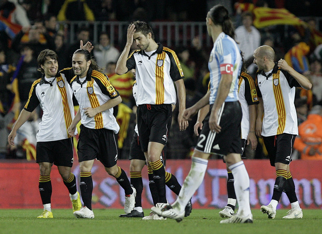 مباراة منتخب الأرجنتين وكتالونيا فى 2009