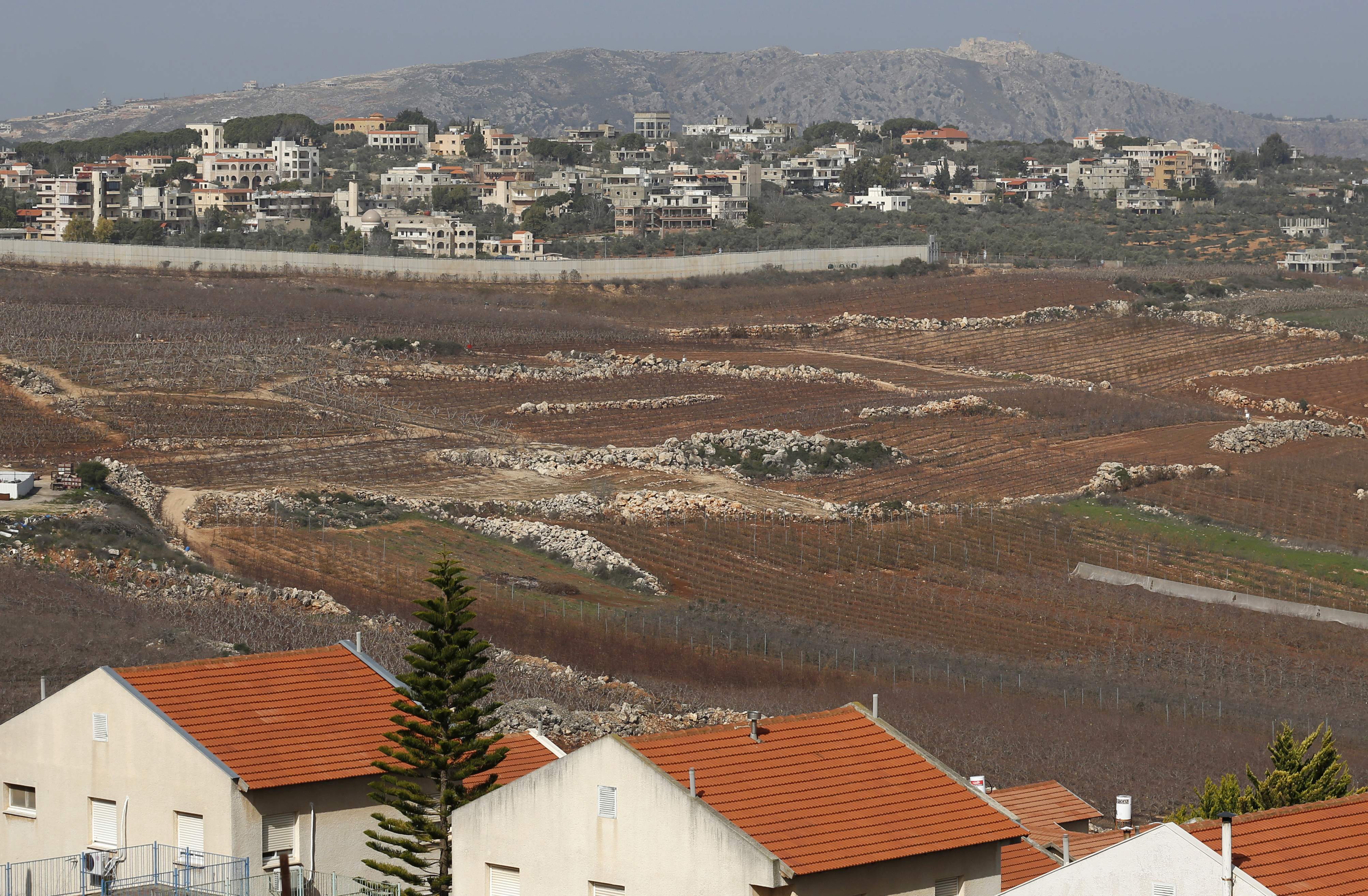 الحدود الإسرائيلية اللبنانية