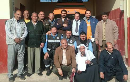 مدير عام إسعاف المنوفية يفتتح نقطة جديدة (4)