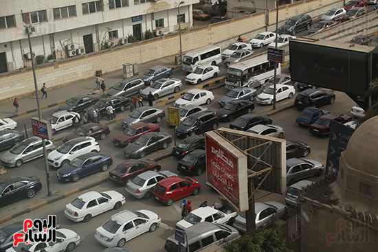 شلل مرروى بشوارع القاهرة والجيزة (1)