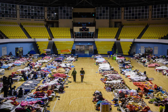 مخيمات-أنشأتها-تايوان-بعد-الزلزال