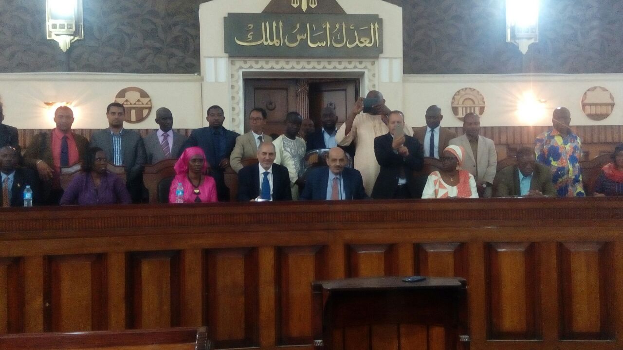 وفد من قضاة أفريقيا يزور محكمة النقض (7)