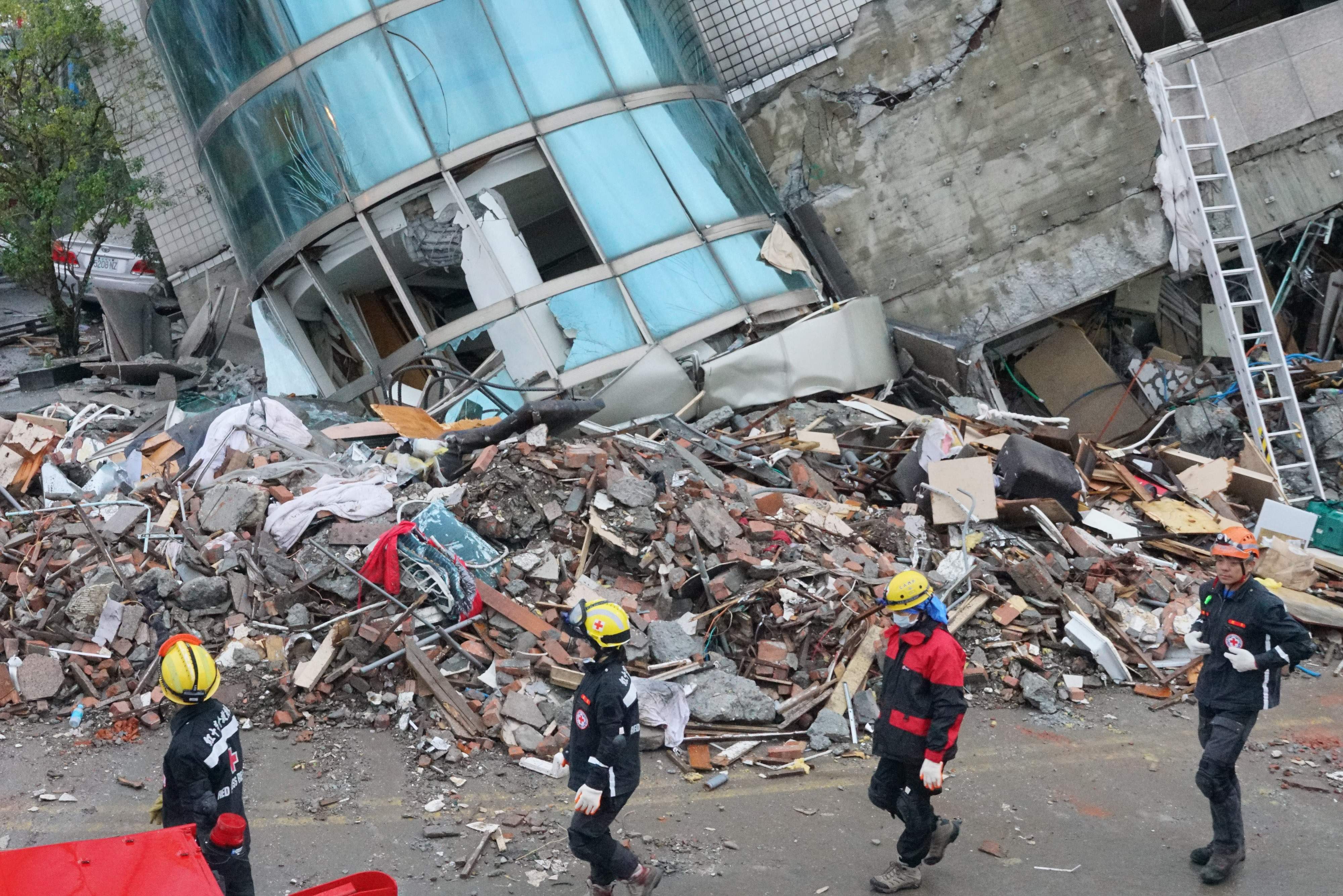 أثار زلزال تايوان