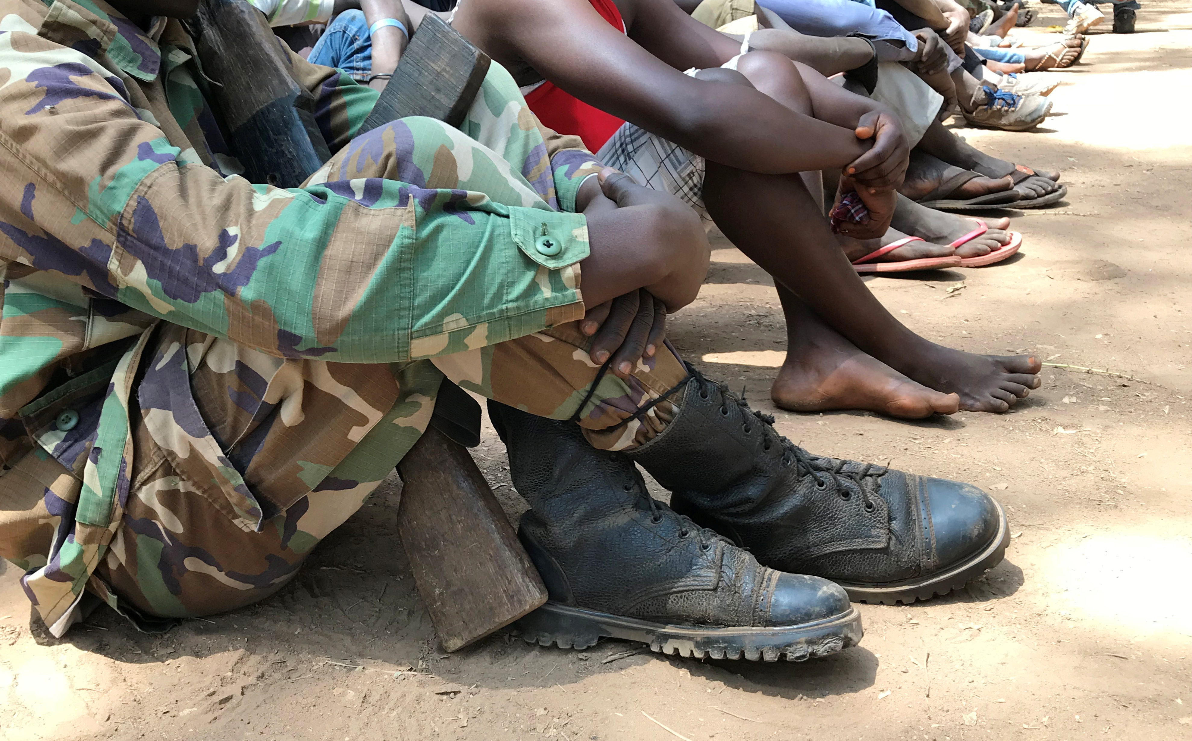 إطلاق سراح الأطفال بجنوب السودان