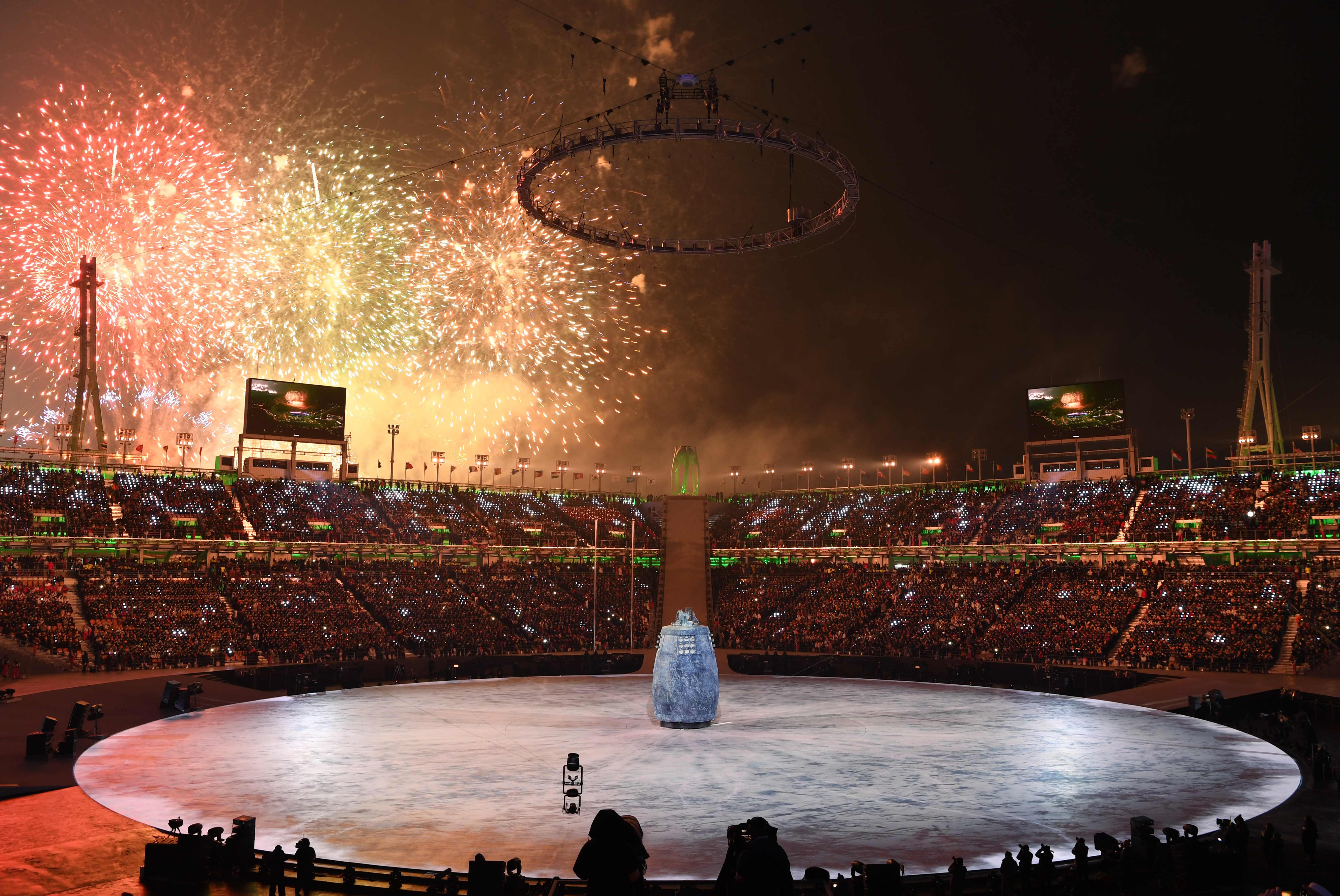 افتتاح ألمبياد كوريا الجنوبية