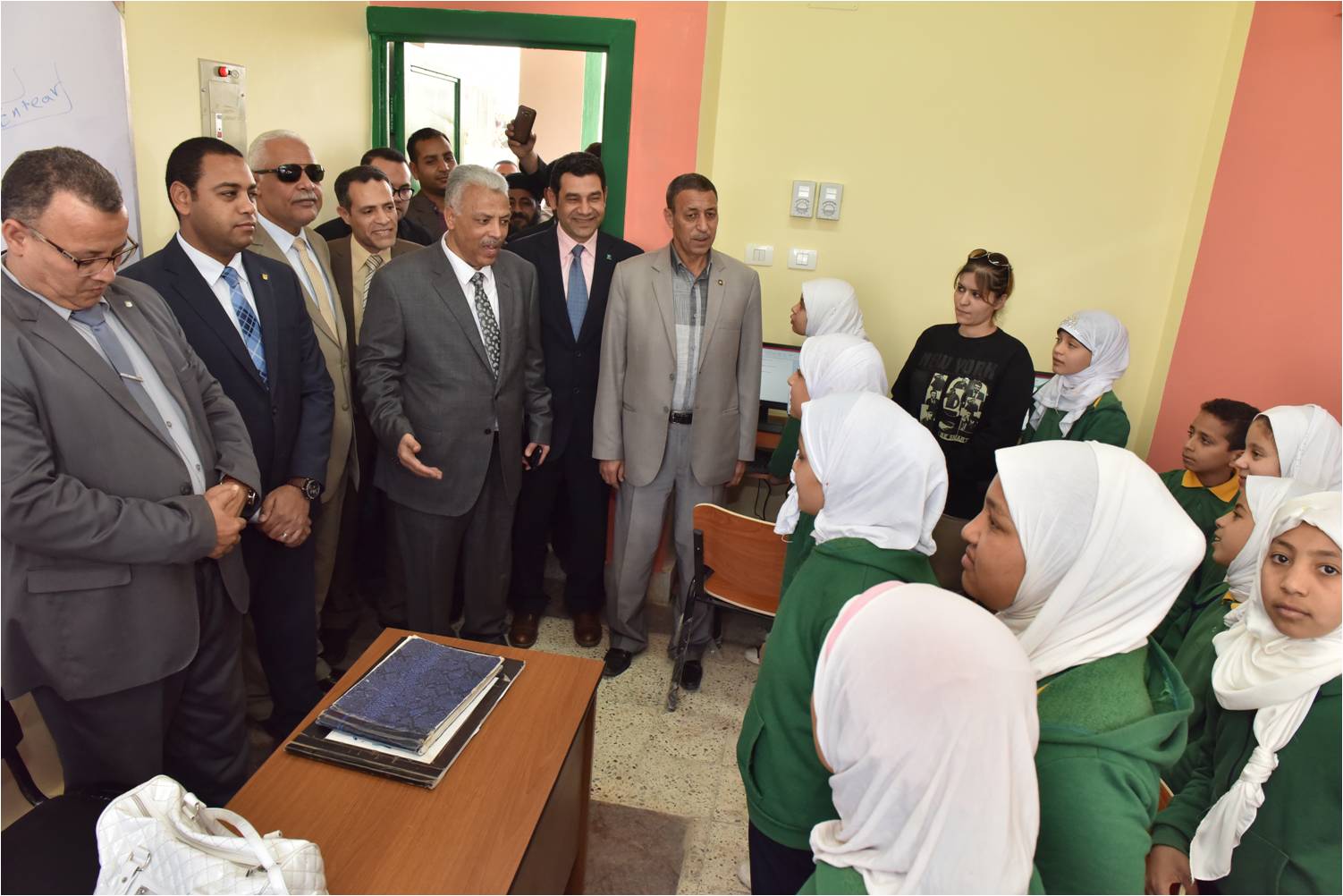 افتتاح مدرسة ساو الابتدائية بديروط (12)