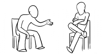 طريقة الجلوس