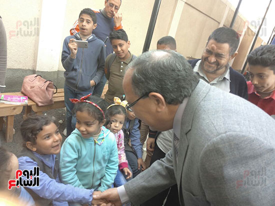 مدير أمن كفر الشيخ يحيى الأطفال