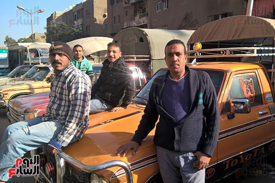 فوضى السرفيس فى شوارع القاهرة (1)