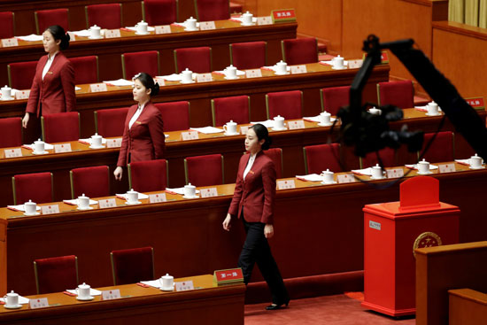 استعدادات الجلسة الثالثة للبرلمان الصينى