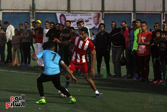 فعاليات دورة كأس الرئيس عبد الفتاح السيسى بمركز شباب منشية ناصر (14)