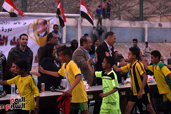 فعاليات دورة كأس الرئيس عبد الفتاح السيسى بمركز شباب منشية ناصر (8)
