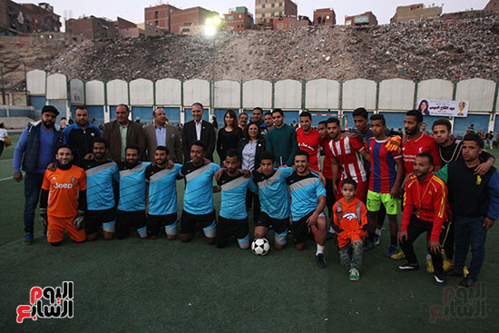 فعاليات دورة كأس الرئيس عبد الفتاح السيسى بمركز شباب منشية ناصر (11)