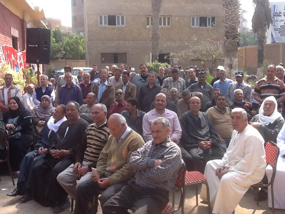 مؤتمرا لدعم الرئيس تحت رعاية حملة  "كلنا معاك من اجل مصر"