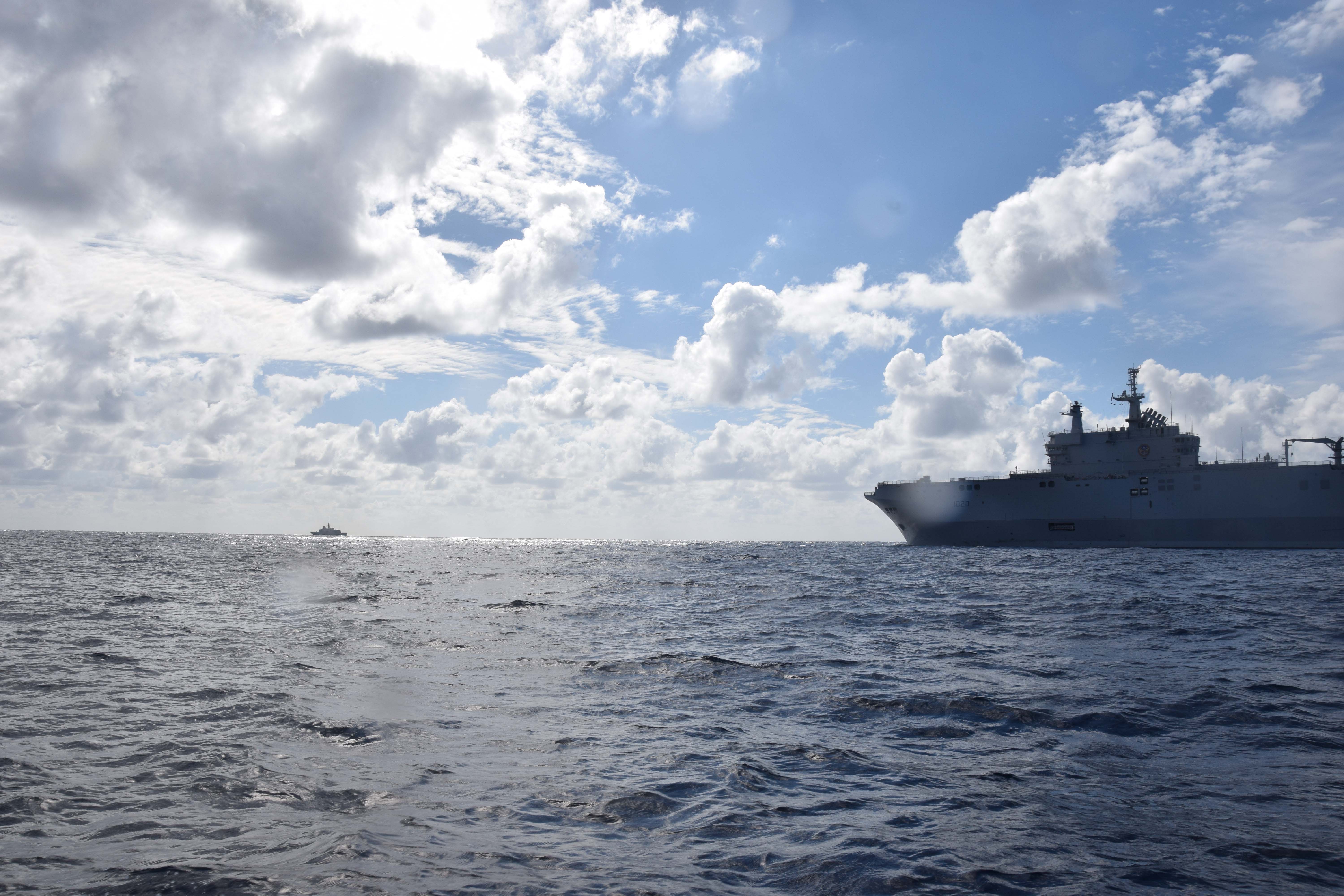 البحرية المصرية والفرنسية تنفذان تدريب بحرى مشترك (8)