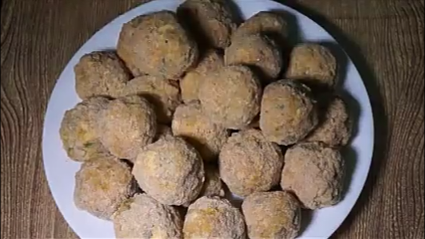 طريقة عمل كرات الأرز بالسبانخ  (5)