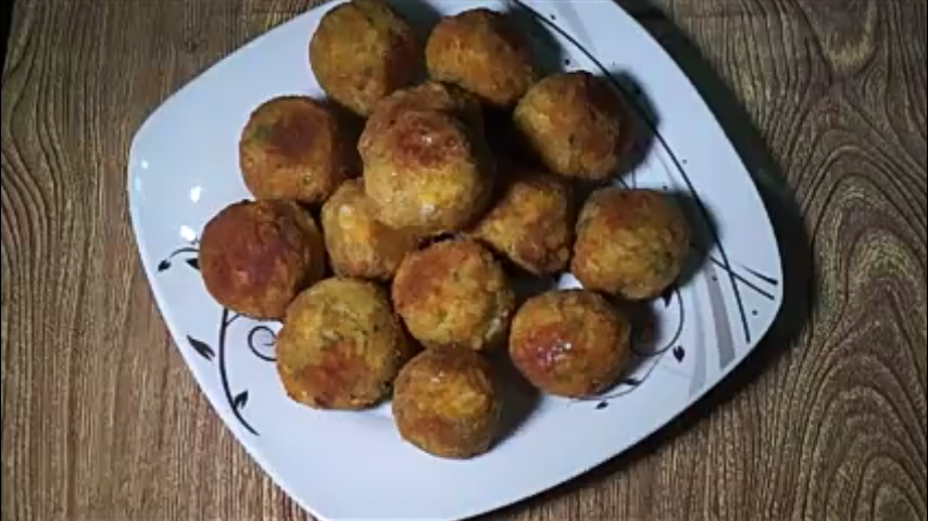 طريقة عمل كرات الأرز بالسبانخ  (3)
