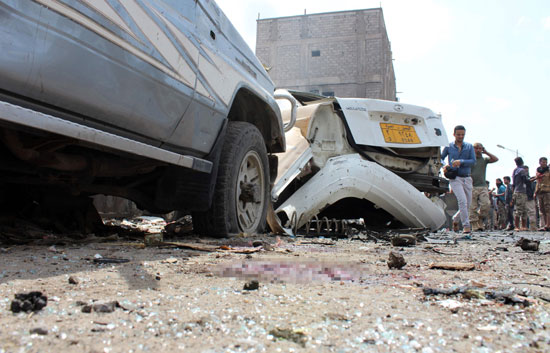 تفجير انتحارى ضد القوات اليمنية فى عدن