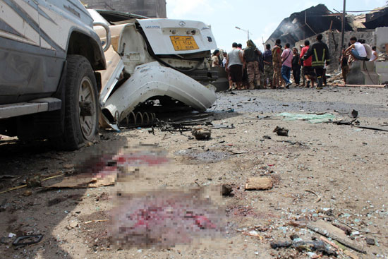 داعش ينفذ تفجير إرهابى فى عدن