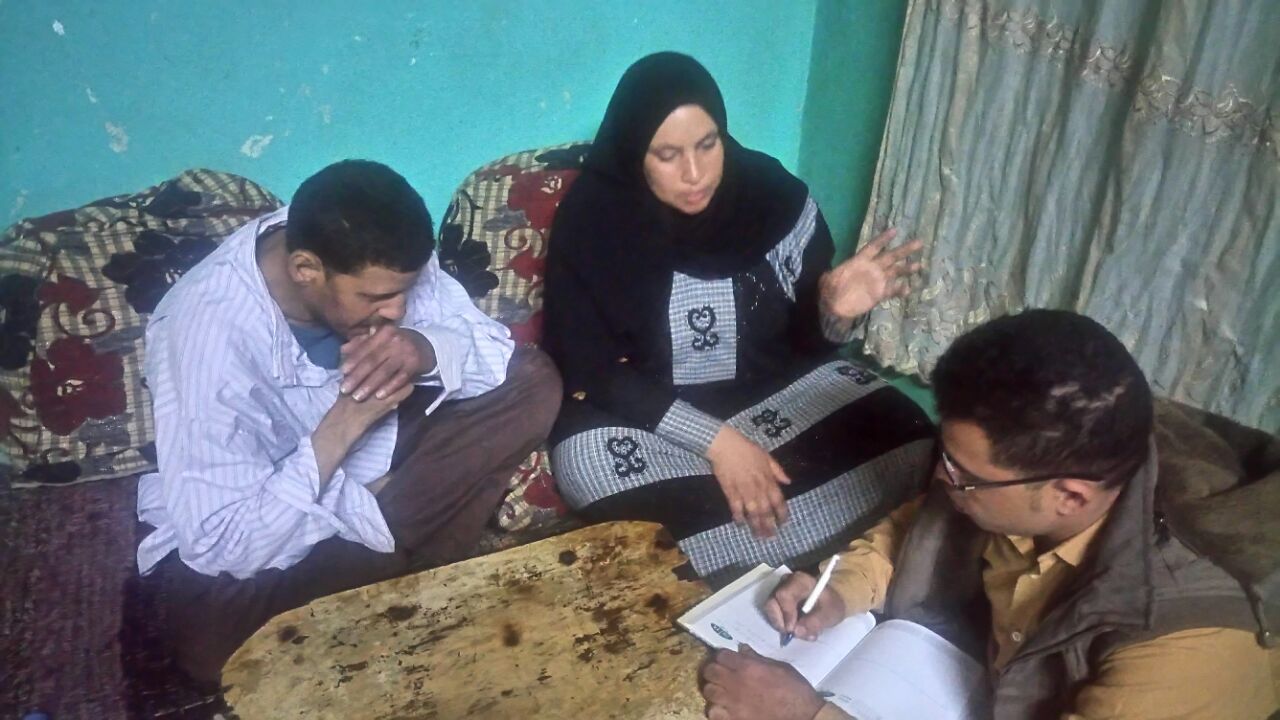 محر ر اليوم السابع مع هبة وزوجها